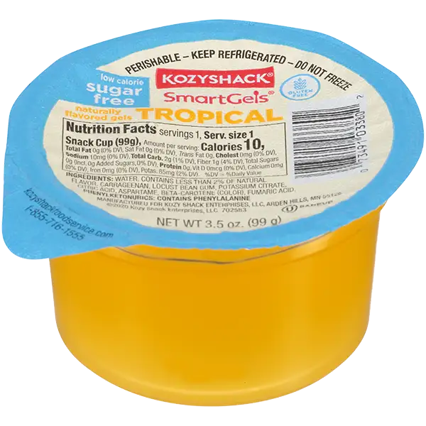 Kozy Shack® SmartGels® Sugar Free Tropical | Land O'Lakes Foodservice