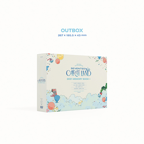 2021 SVT 5TH FAN MEETING 〈SEVENTEEN in CARAT LAND〉 MEMORY BOOK +