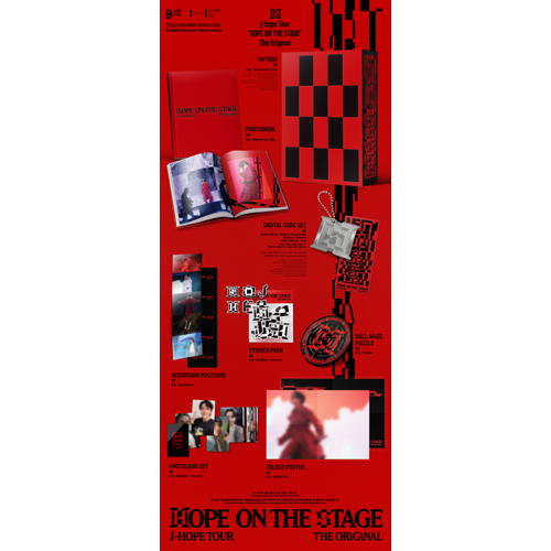 j-hope Tour 'HOPE ON THE STAGE' The Original & MESSAGE CARD SET