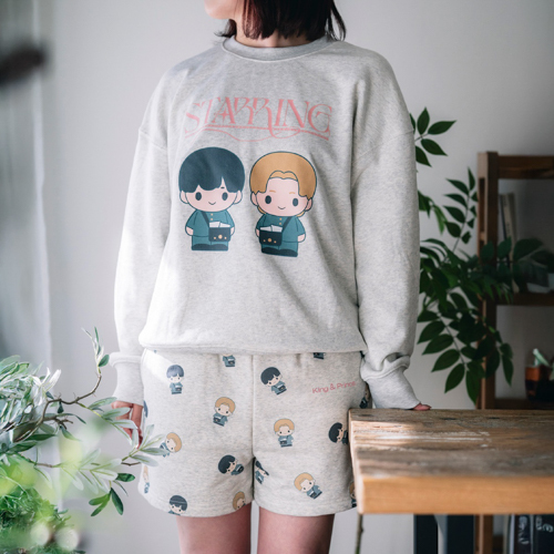 ルームウェア スウェット＆ショートパンツセット【グッズ】 | King