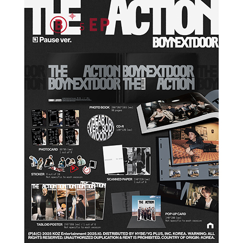 The Action【CD】 | BOYNEXTDOOR | UNIVERSAL MUSIC STORE ANNEX