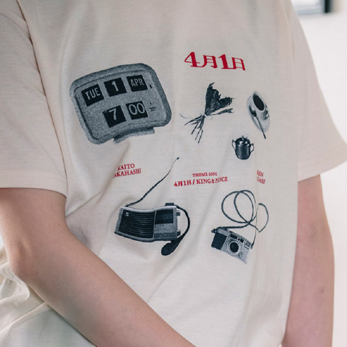 4月1日 Tシャツ【グッズ】 | King & Prince | UNIVERSAL MUSIC STORE ANNEX