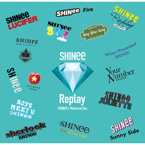 SHINee's Memorial Box “Replay”【CD MAXI】【+DVD】【+GOODS
