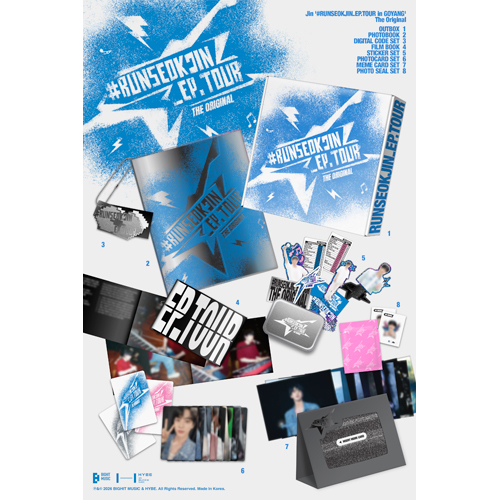 Jin '#RUNSEOKJIN_EP.TOUR in GOYANG' The Original【デジタルコード