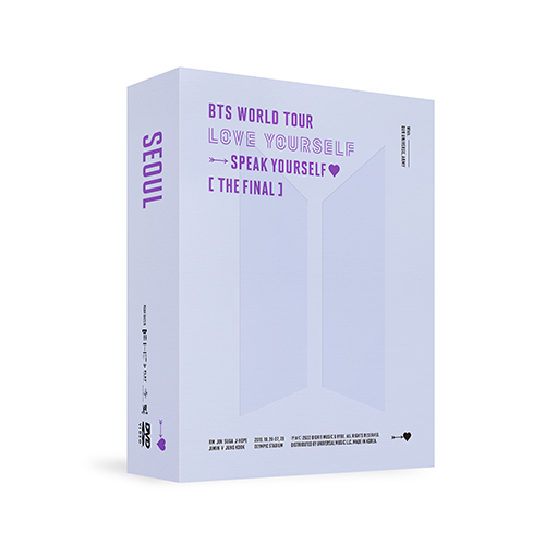 BTS WORLD TOUR 'LOVE YOURSELF : SPEAK YOURSELF' [THE FINAL] DVD