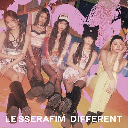 DIFFERENT【CD MAXI】 | LE SSERAFIM | UNIVERSAL MUSIC STORE ANNEX
