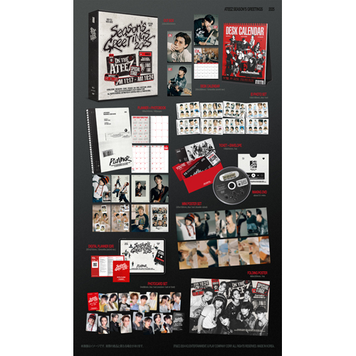 ATEEZ 2025 SEASON'S GREETINGS【DVD】 | ATEEZ | UNIVERSAL MUSIC