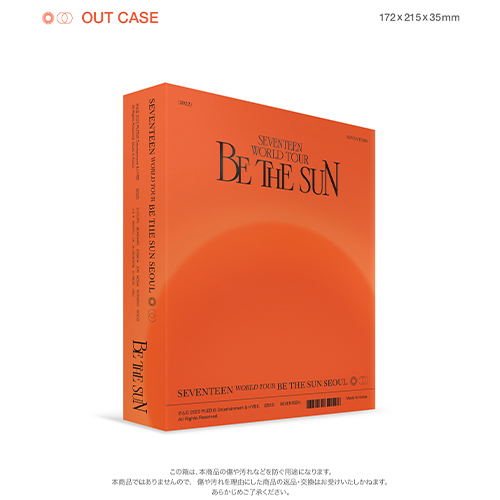 SEVENTEEN WORLD TOUR [BE THE SUN] - SEOUL DVD【DVD】 | SEVENTEEN