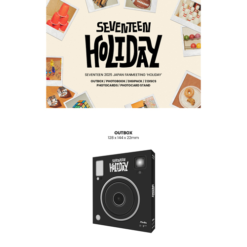 SEVENTEEN 2025 JAPAN FANMEETING 'HOLIDAY'【Blu-ray】 | SEVENTEEN
