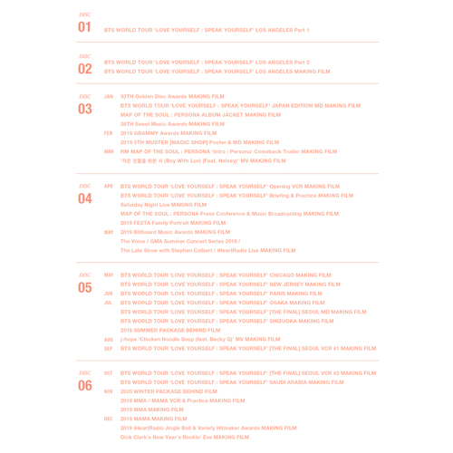 BTS MEMORIES OF 2019【Blu-ray】 | BTS | UNIVERSAL MUSIC STORE ANNEX