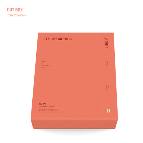 BTS MEMORIES OF 2019【Blu-ray】 | BTS | UNIVERSAL MUSIC STORE ANNEX