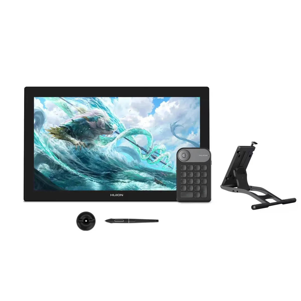 Kamvas Pro 24 (4K) UHD Pen Display with ST100 for Professional