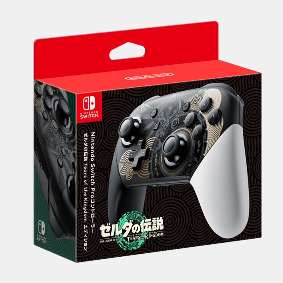 Nintendo Switch Proコントローラー ゼルダの伝説 ティアーズ オブ ザ