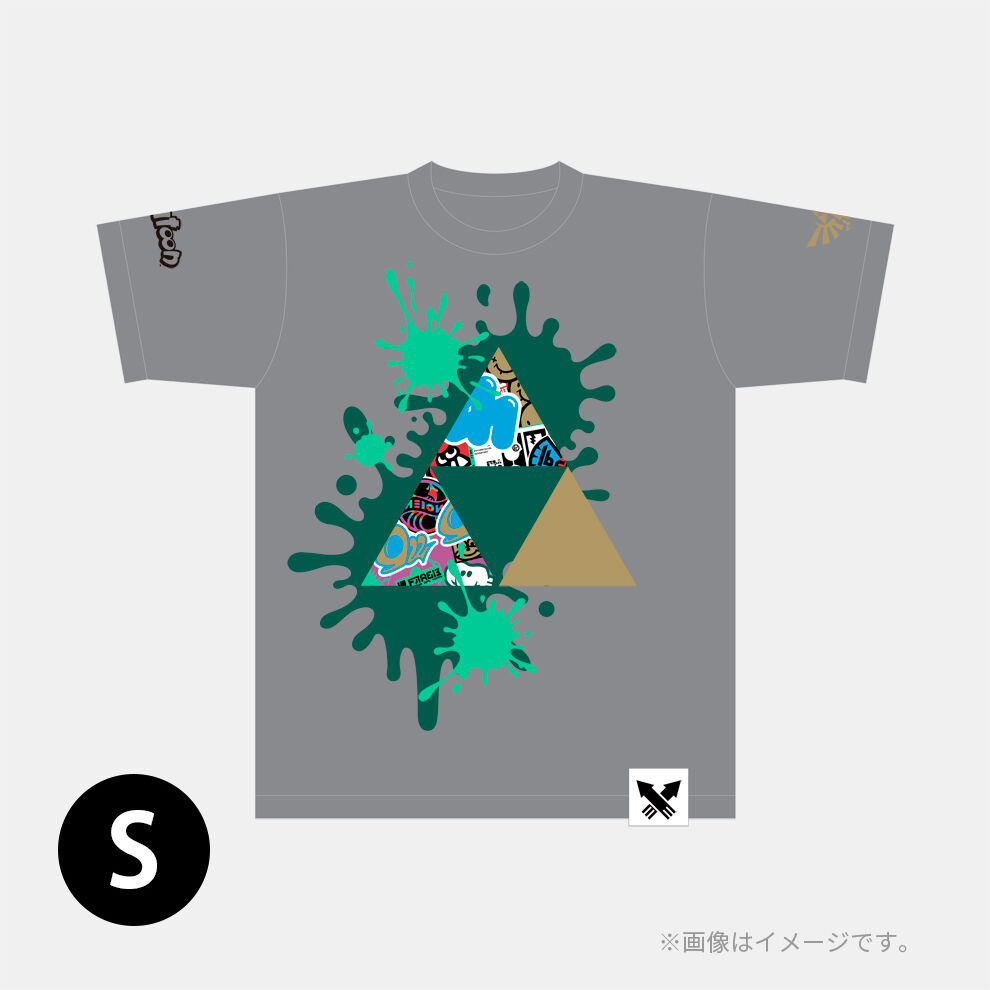 スプラトゥーン 非売品 Tシャツ シール ウデマエチャレンジ splatoon