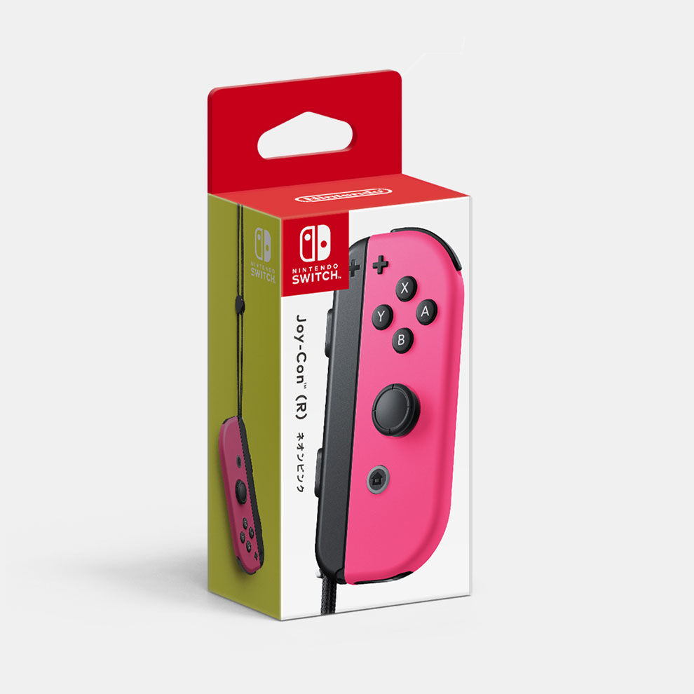 Joy-Con(R) ネオンピンク | My Nintendo Store（マイニンテンドーストア）