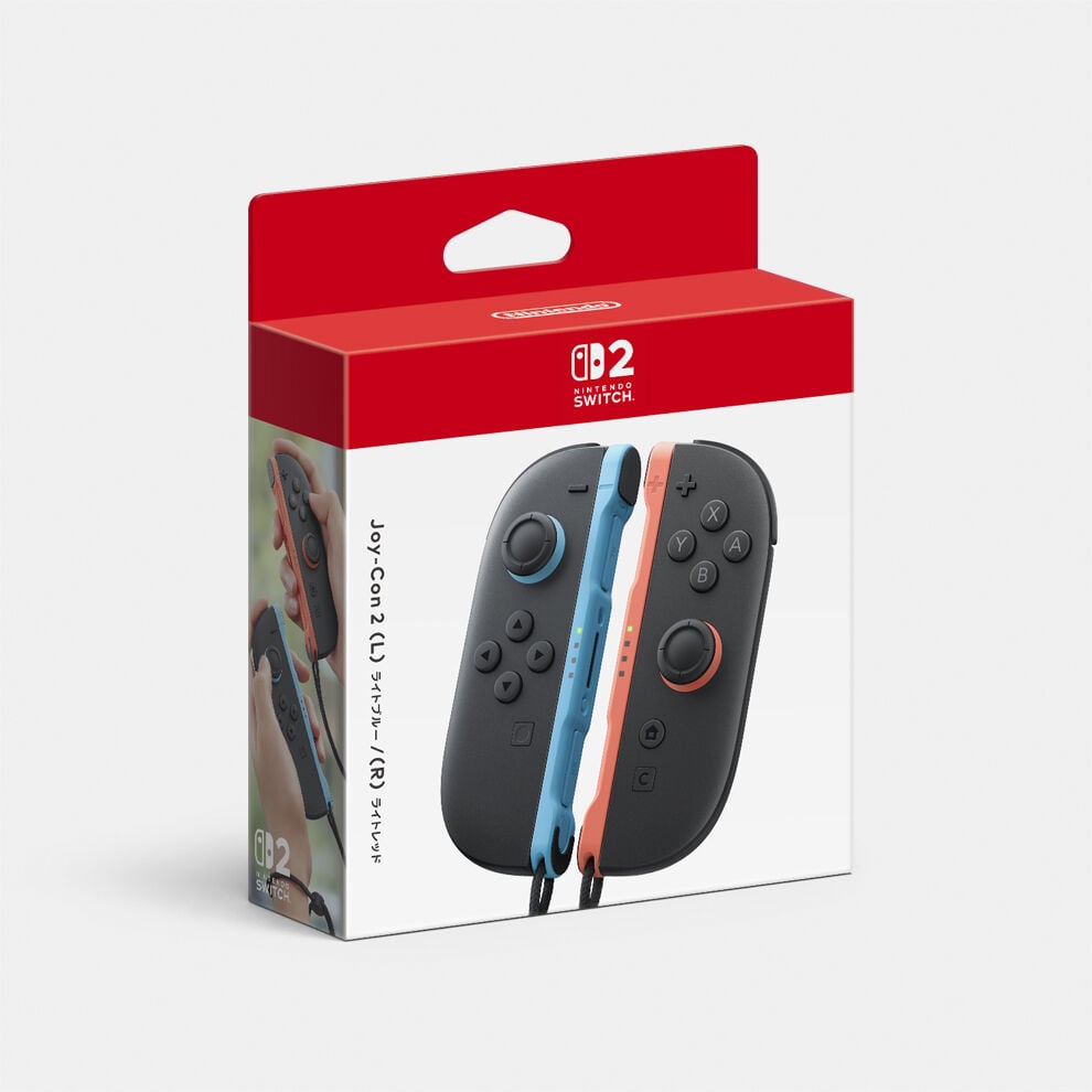 Joy-Con 2 (L) ライトパープル/(R) ライトグリーン | My Nintendo