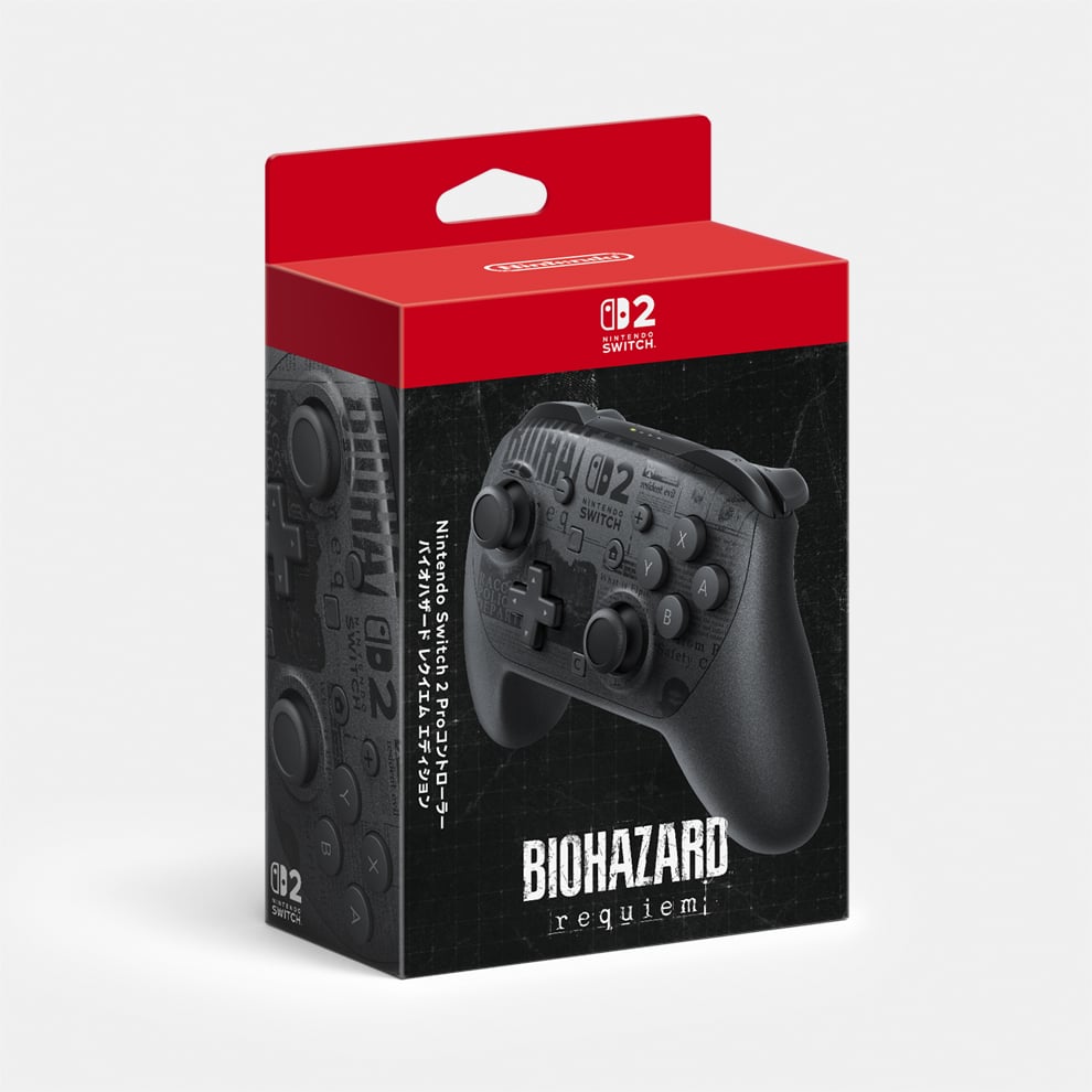 Nintendo Switch 2 Proコントローラー バイオハザード レクイエム