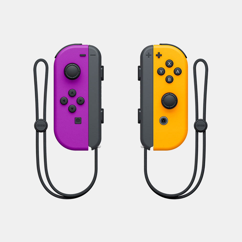 Joy-Con(L) ネオンパープル/(R) ネオンオレンジ | My Nintendo Store