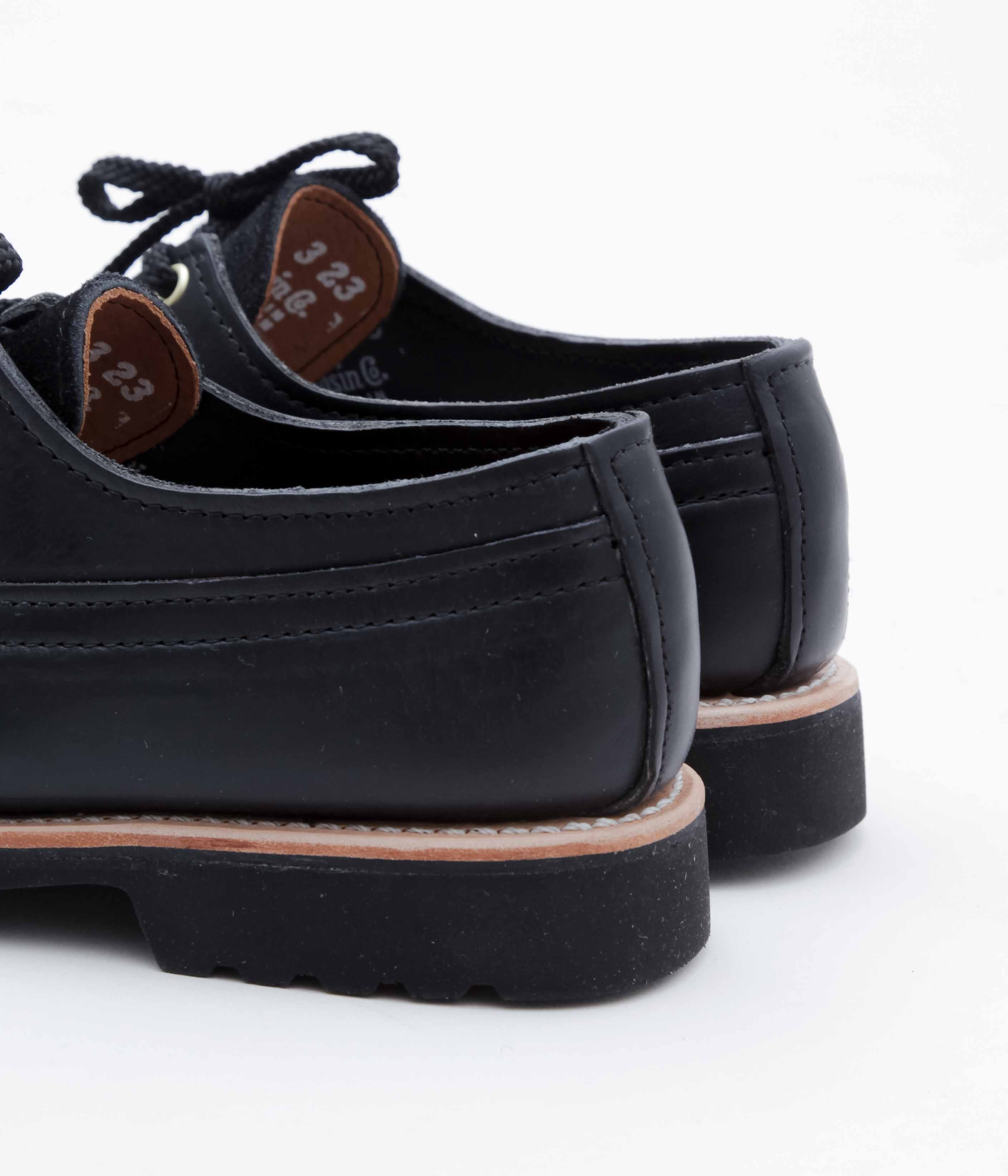 RUSSELL MOCCASIN ''FISHING OXFORD'' (BLACK) – THE STORE BY MAIDENS