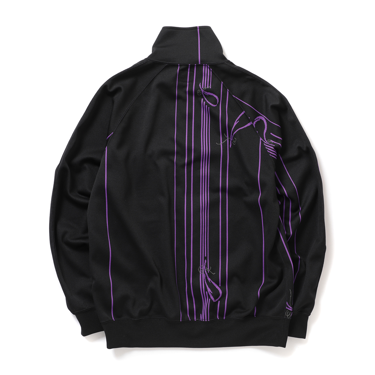Needles / ニードルズ | Track Jacket - Poly Jacquard - Black | 通販