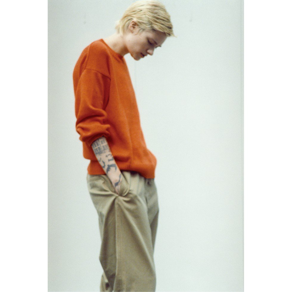 AURALEE / オーラリー | GIZA SUPERSOFT KNIT P/O (メンズ) - Black