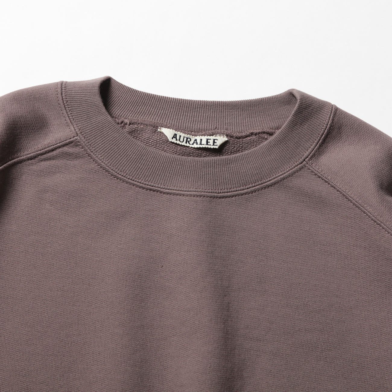 AURALEE / オーラリー | SUPER SOFT SWEAT BIG P/O (メンズ) - Purple