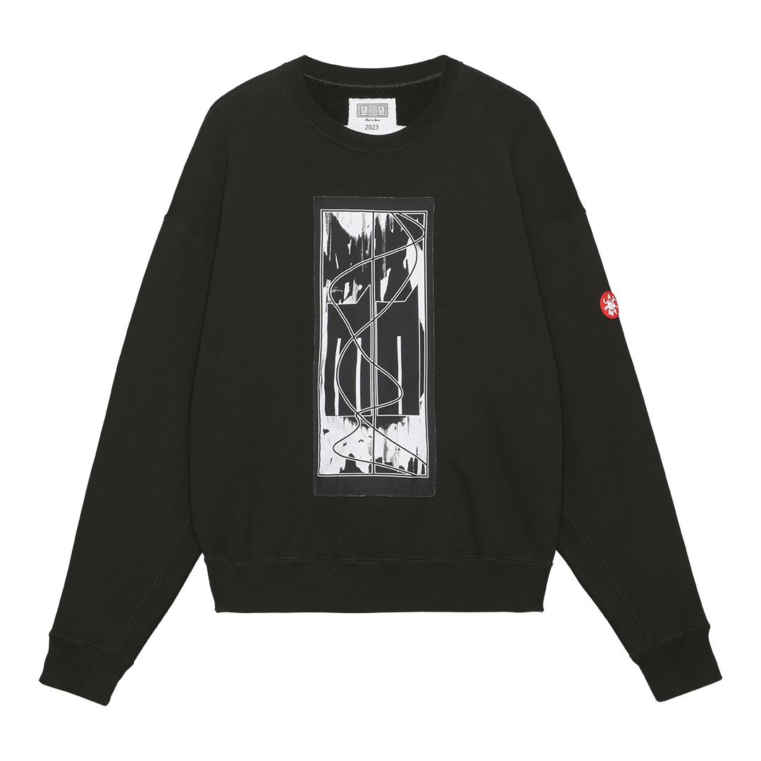 C.E / シーイー | TRAJECTORY CREW NECK - Black | 通販 - 正規取扱店