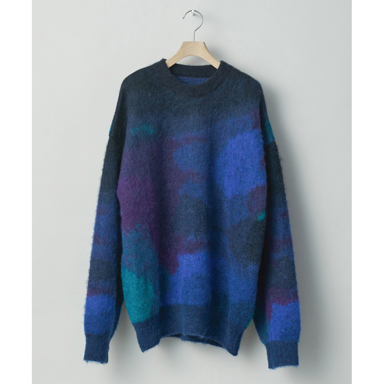 stein / シュタイン | ST.698 OVERSIZED GRADATION MOHAIR LS - Blue