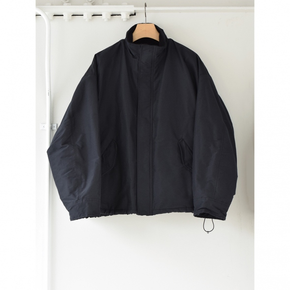 COMOLI / コモリ | ナイロン ショートジャケット - Navy | 通販 - 正規