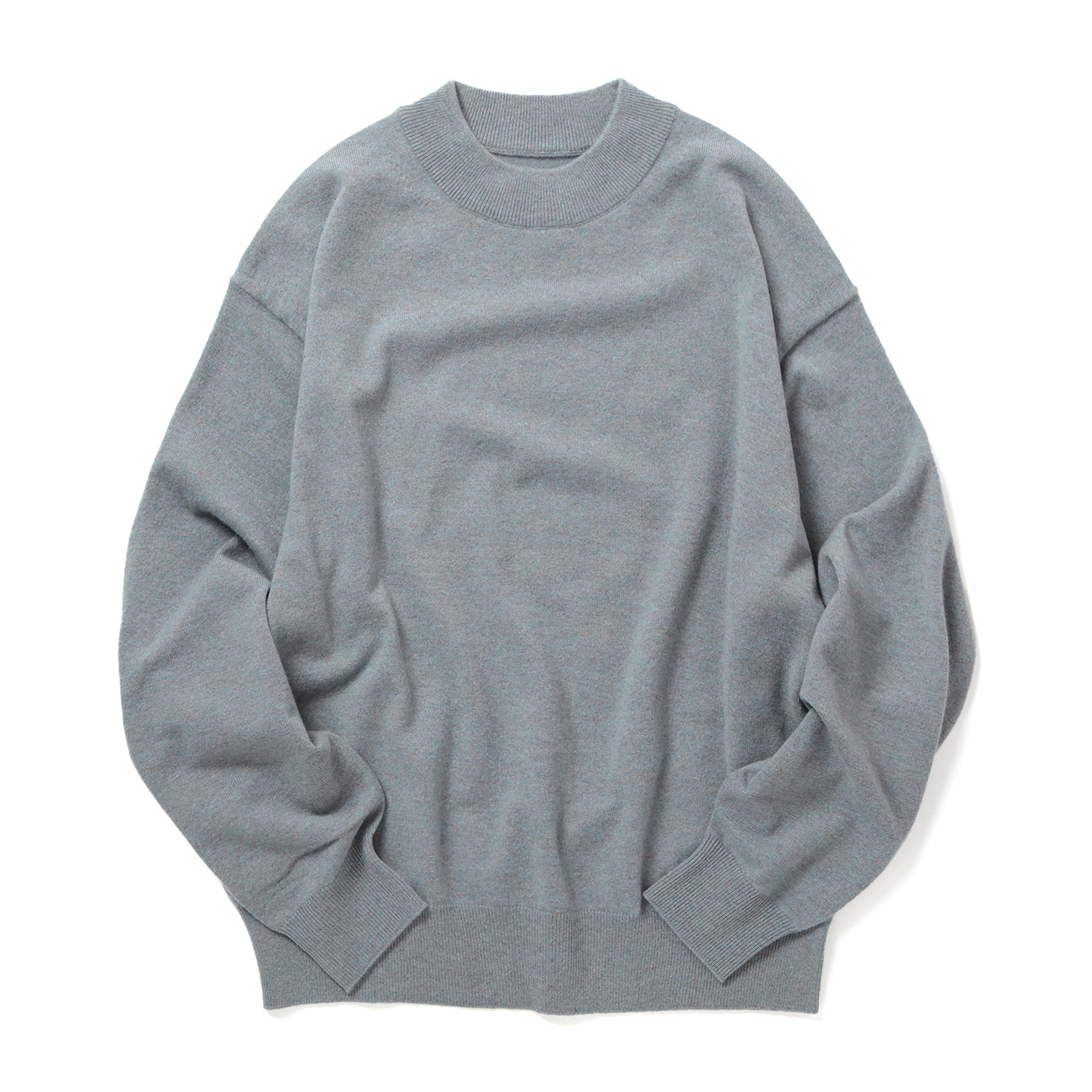 crepuscule / クレプスキュール | Moc Neck P/O - Blue | 通販 - 正規