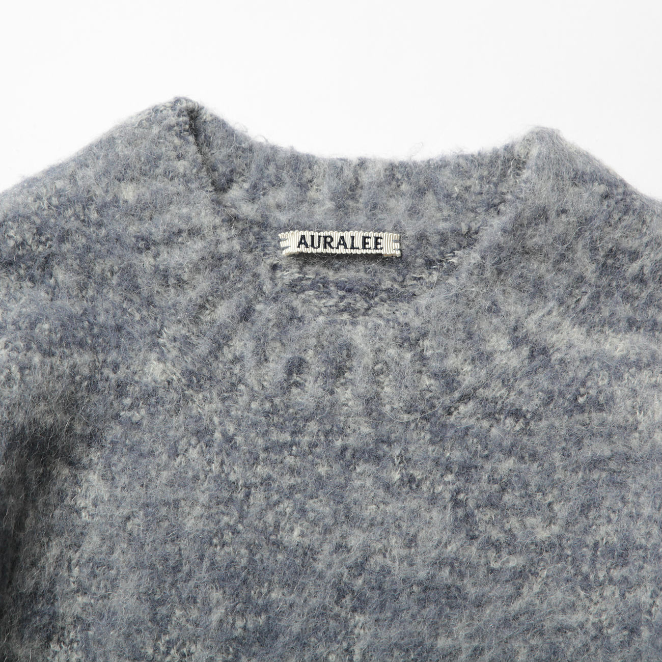 AURALEE / オーラリー | WOOL ALPACA FELT KNIT KNIT P/O (メンズ