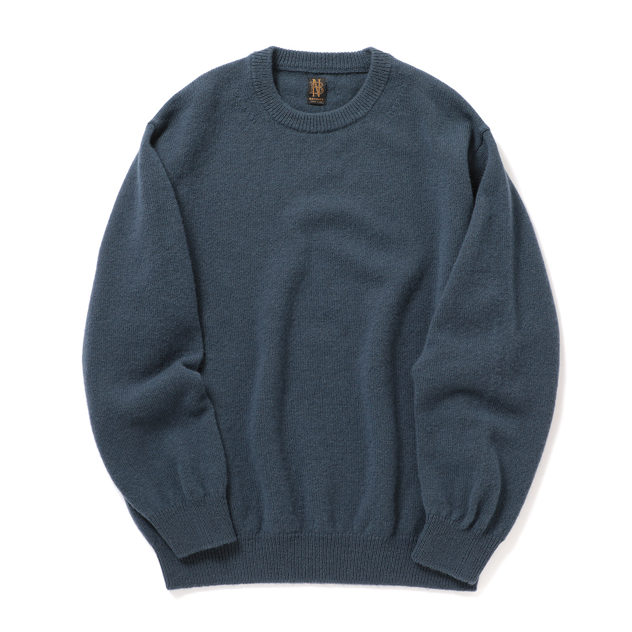 BATONER / バトナー | BLUEFACE CREW NECK (メンズ) - Gray Blue