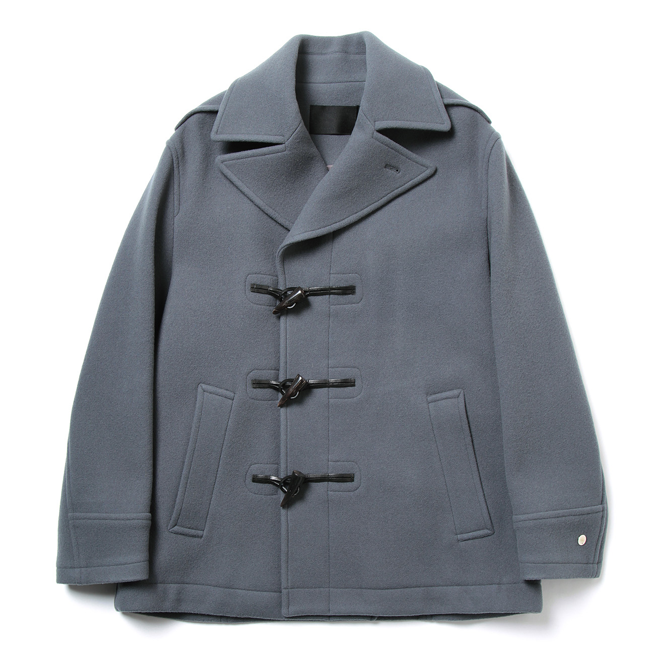 th products / ティーエイチプロダクツ | Toggle Pea Coat - Gray