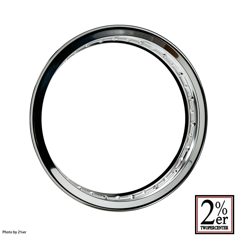 EXCEL H型アルミリム SR400/500 フロントドラム用1.85-18 スタンダード