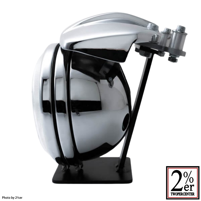 SR400/500用ボルトオン スポーツスタータイプ ヘッドライトキット 〜02