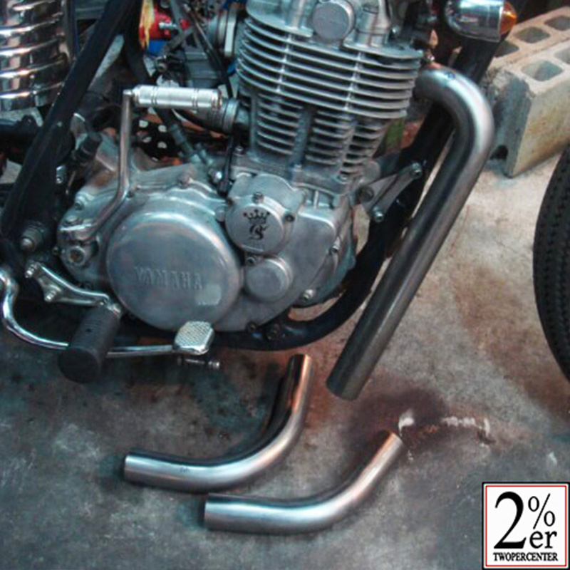 ワンオフパイプ製作用エキパイフランジセット SR用 / 2％er