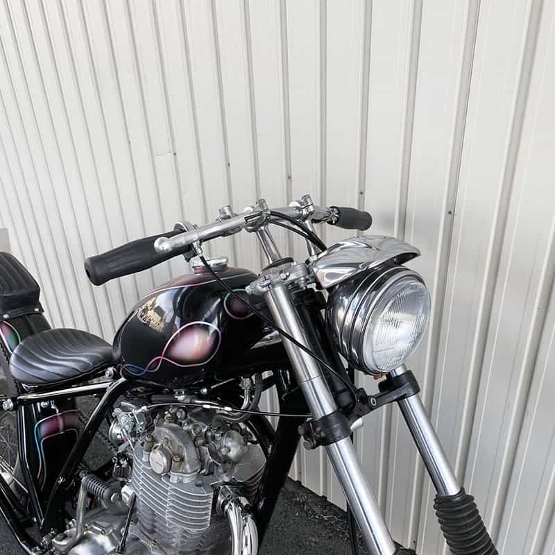 SR400/500用ボルトオン スポーツスタータイプ ヘッドライトキット 〜02