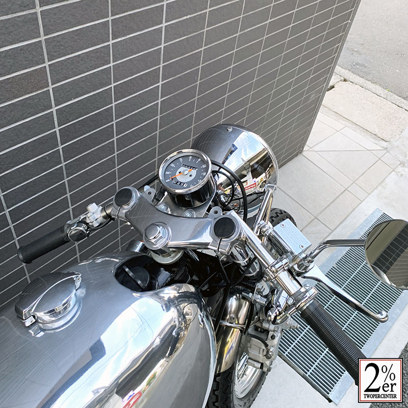 7インチルーカスタイプヘッドライトケース クローム / 2％er