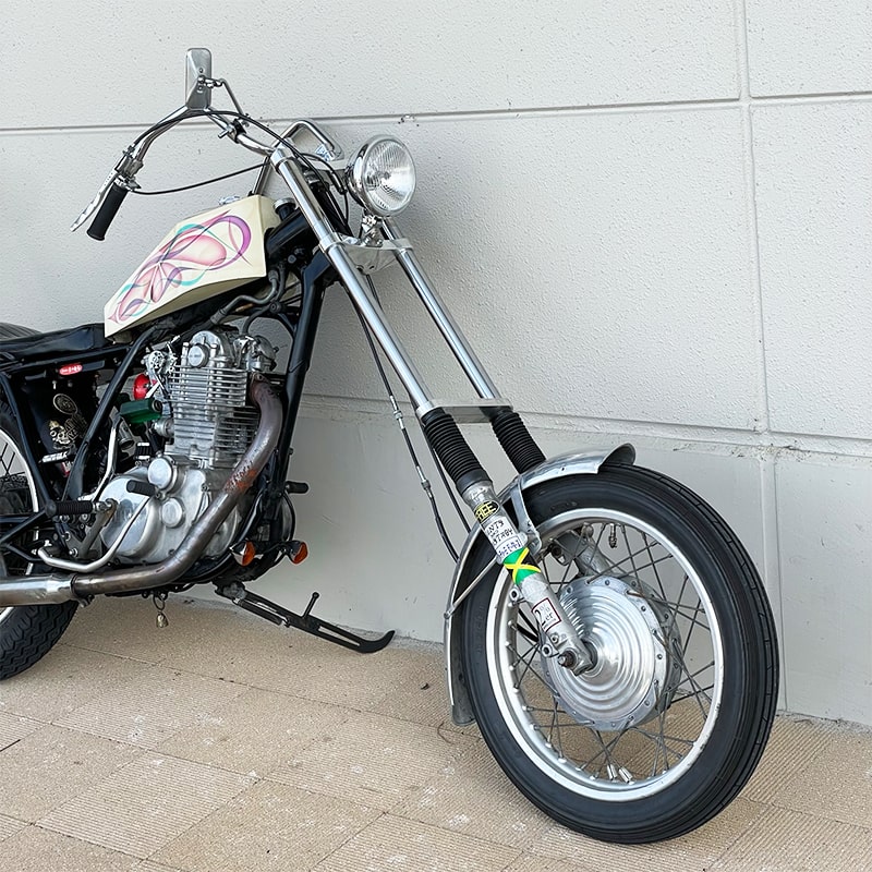 SR400/500用 フロントフォーク 17.5cm ジョイント ペア / 2％er