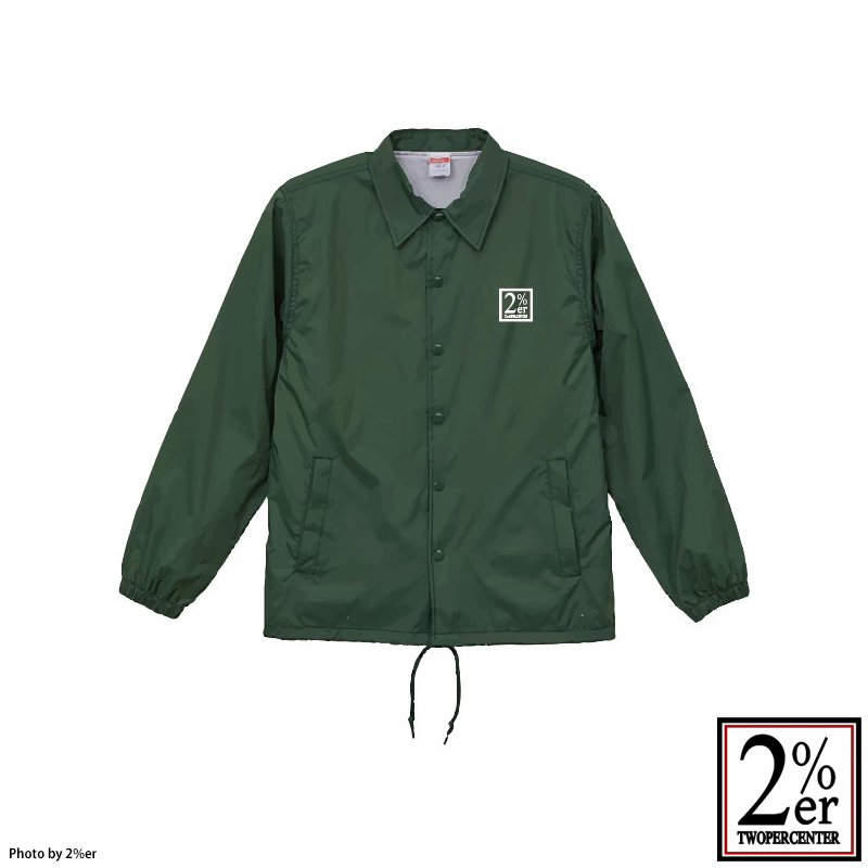 2%ER コーチJKT HANGOUT フォレストグリーン / 2％er オフィシャルWebstore