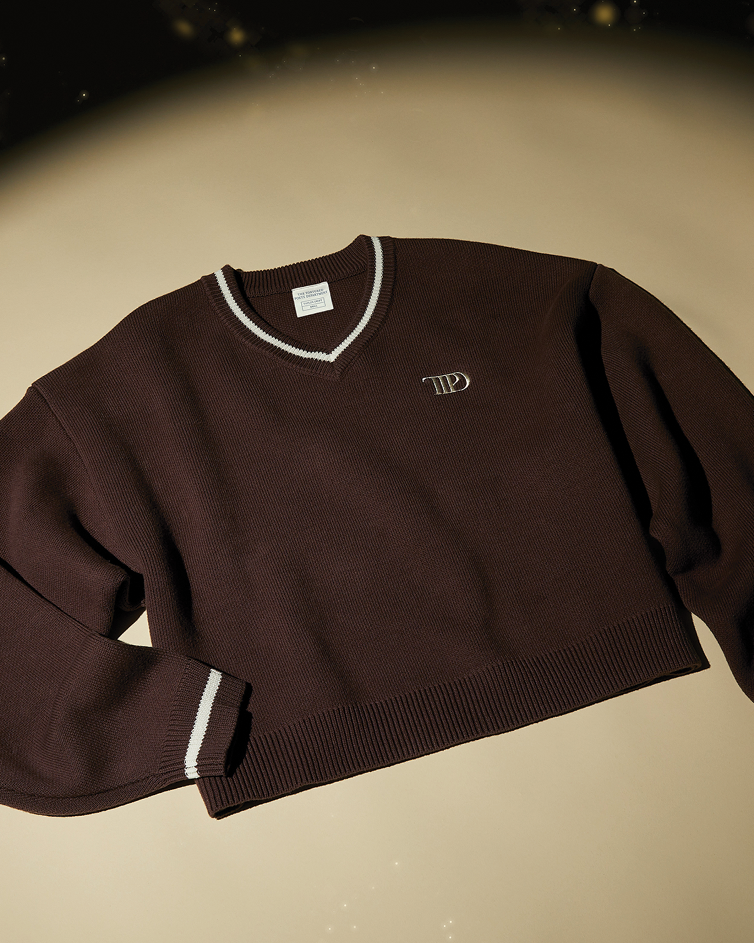 TTPD V-Neck Cropped Sweater – Taylor Swift Official Store