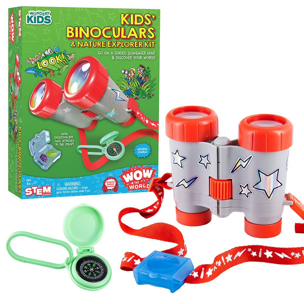 Wow in the World: Kids' Binoculars & Nature Explorer Kit – Thames
