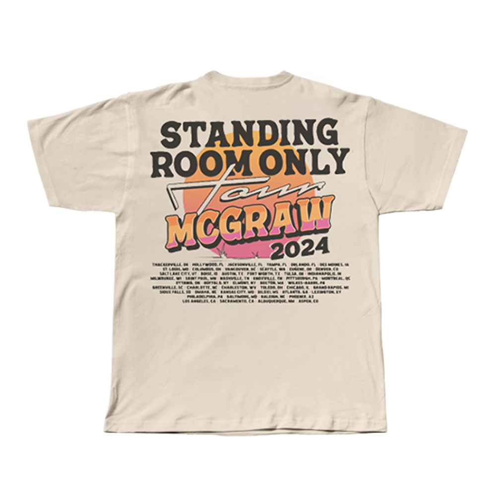 Sand SRO Tour T-Shirt - Tim McGraw Official Store