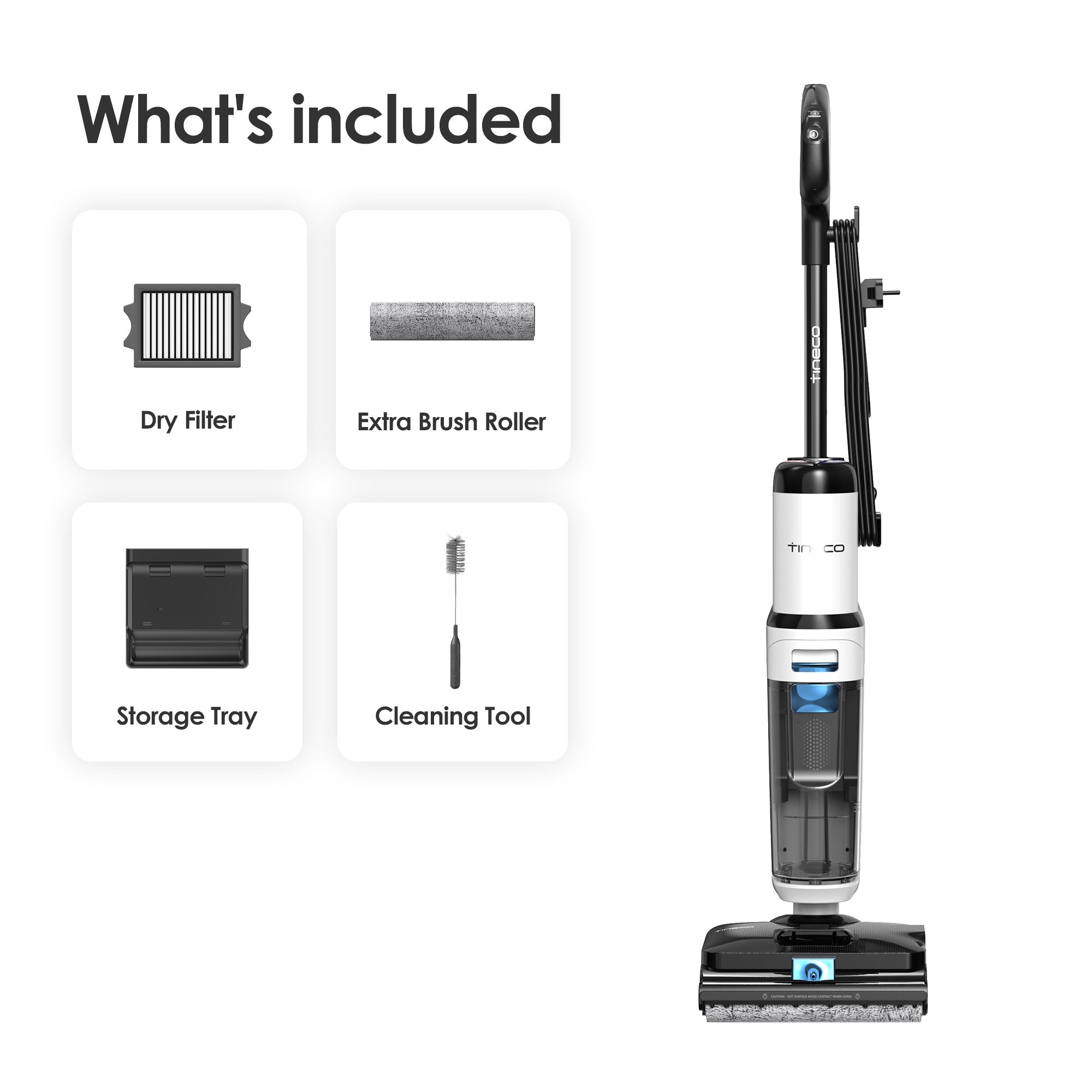 Tineco FLOOR ONE S6 Stretch Steam Wet Dry Vacuum – Tineco US