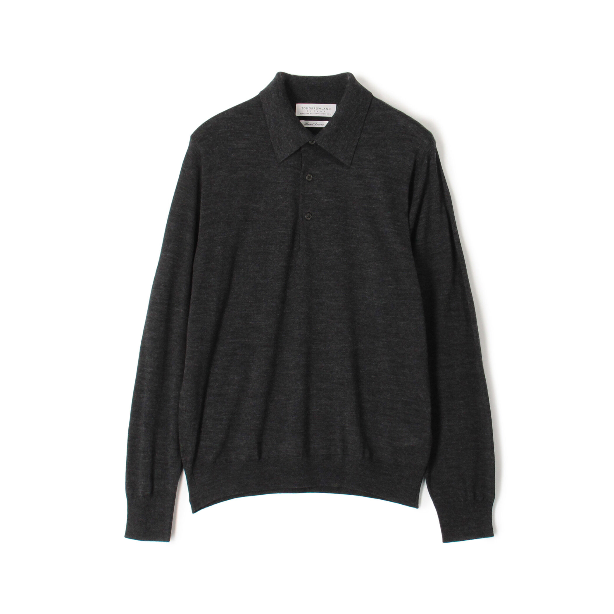 TOMORROWLAND tricot スーパーファインメリノウール ニットポロシャツ