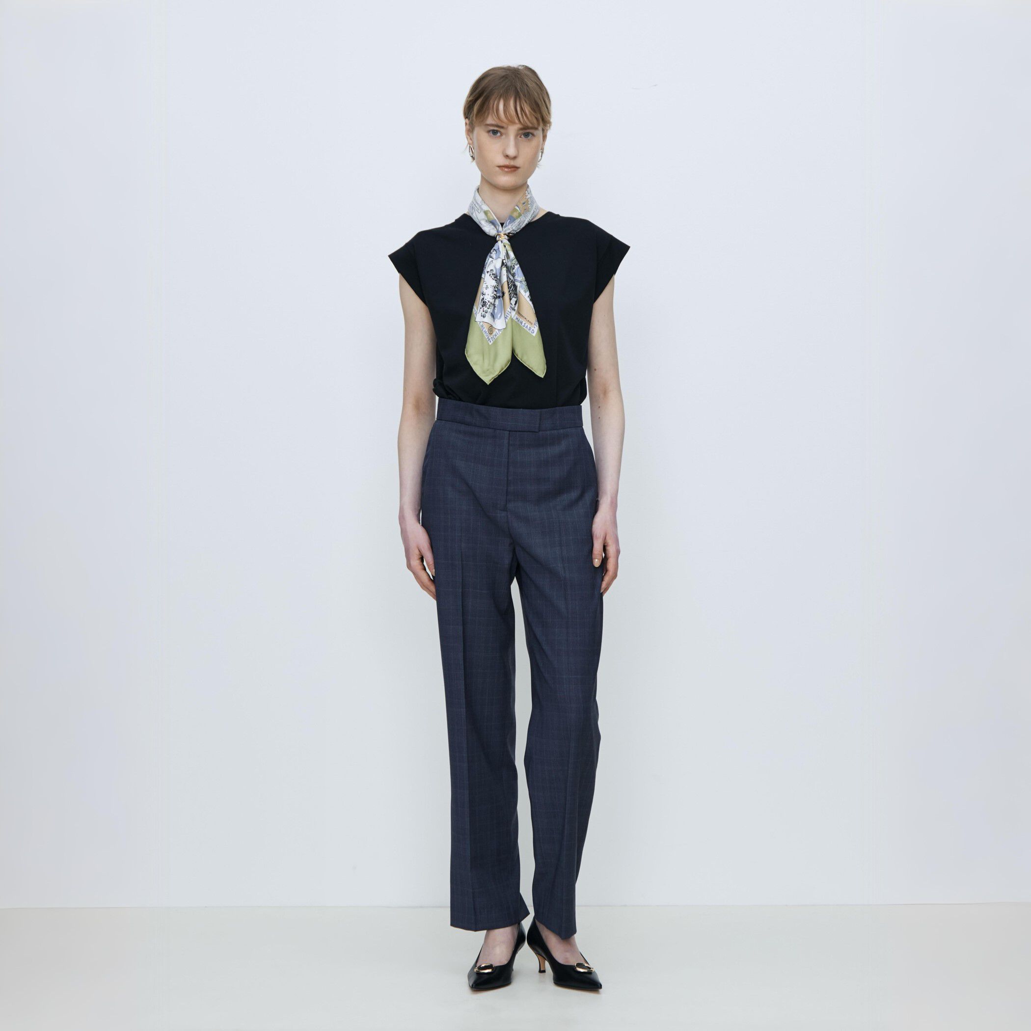 Atelier TOMORROWLAND CITY MAP シルクスカーフ｜トゥモローランド