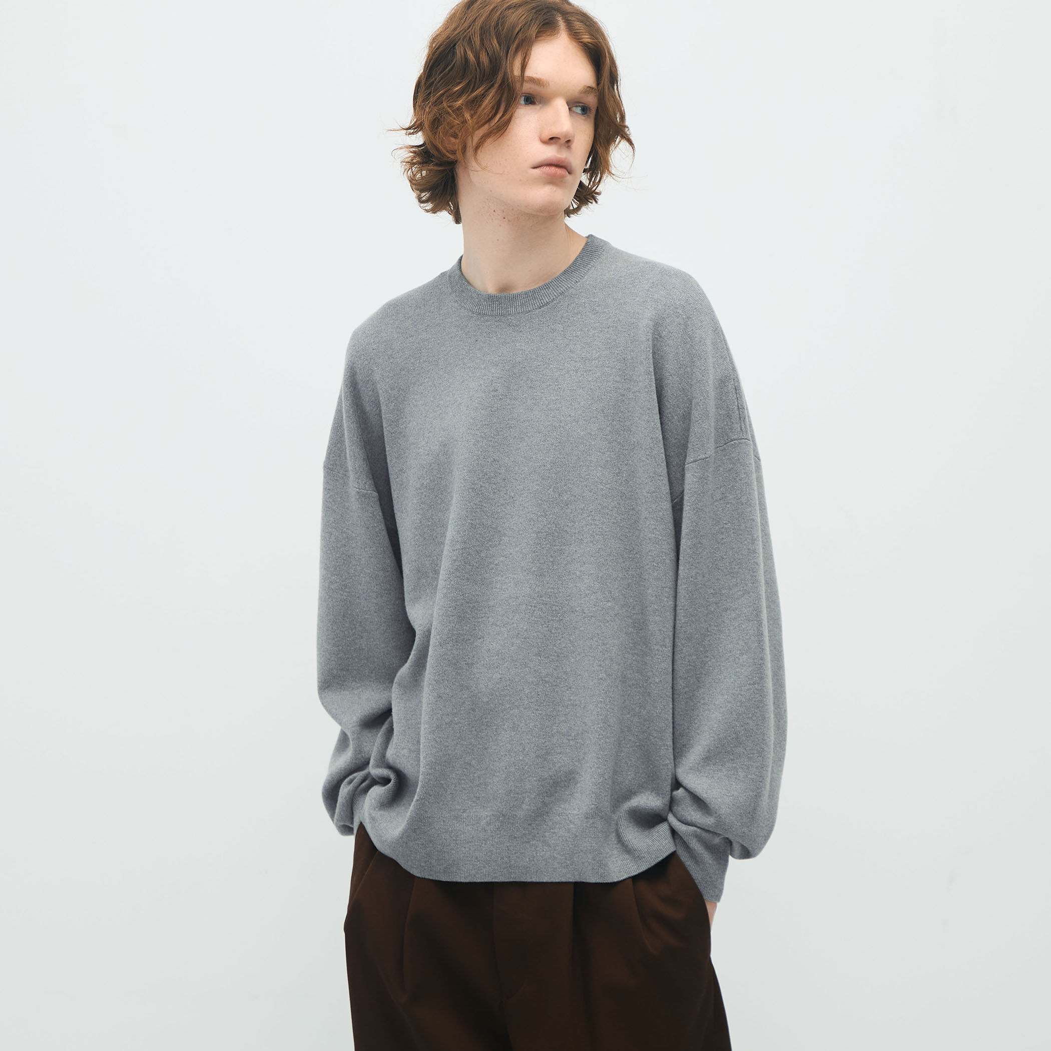 CABaN コットンカシミヤ クルーネックプルオーバー｜トゥモローランド