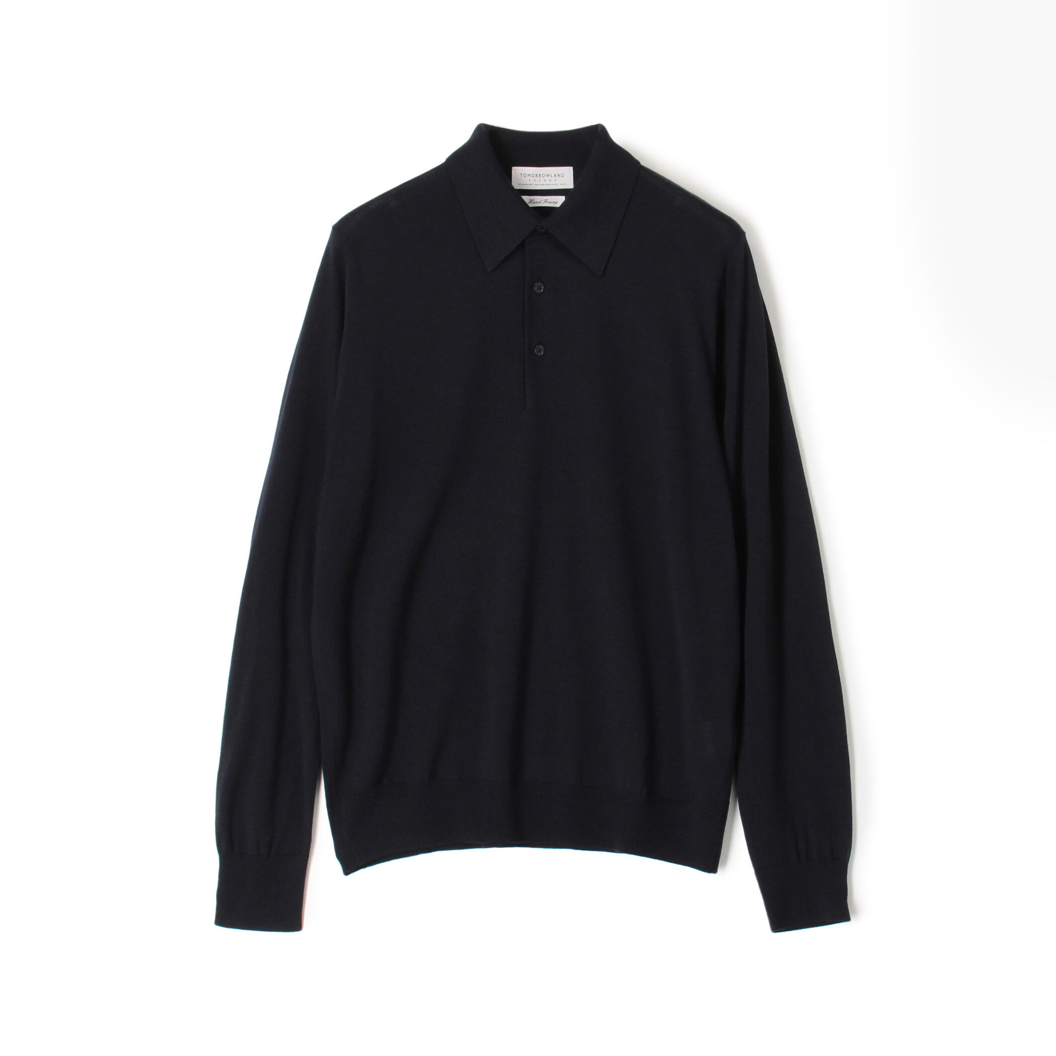 TOMORROWLAND tricot スーパーファインメリノウール ニットポロシャツ