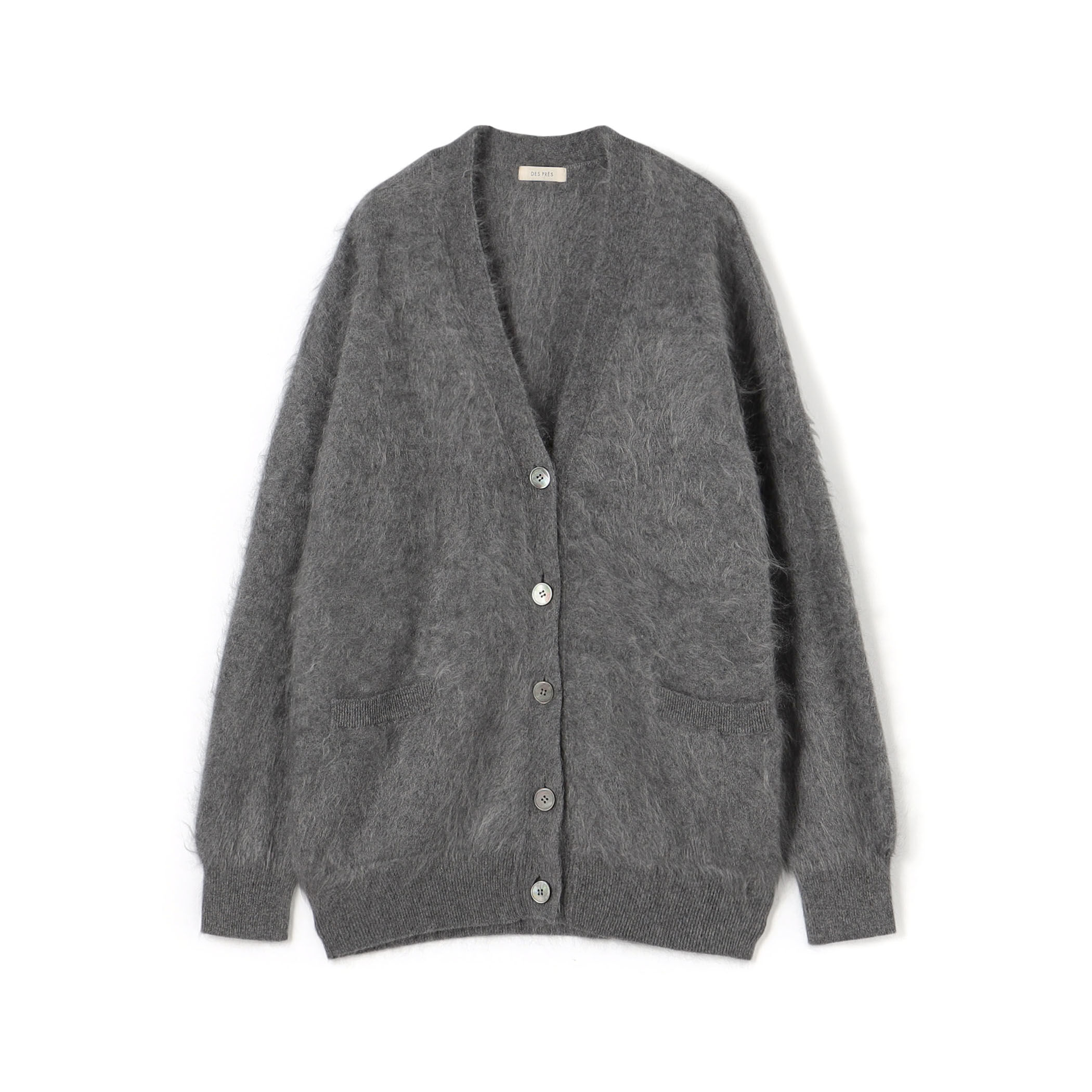 ピュアカシミヤファー Vネックカーディガン｜トゥモローランド 公式通販