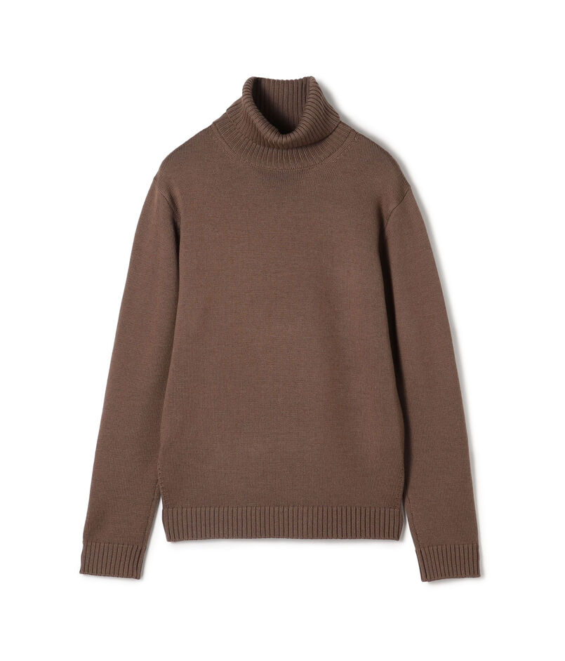 □TOMORROWLAND tricot メリノウール タートルネックニット